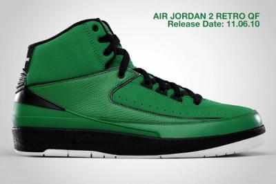 Air Jordan 2 Retro Qf Green 2
