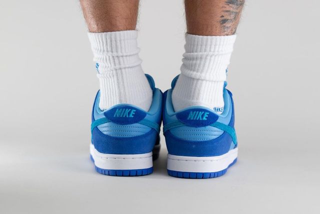 On-Foot with the Nike SB Dunk Low ‘Blue Raspberry’ - Sneaker Freaker