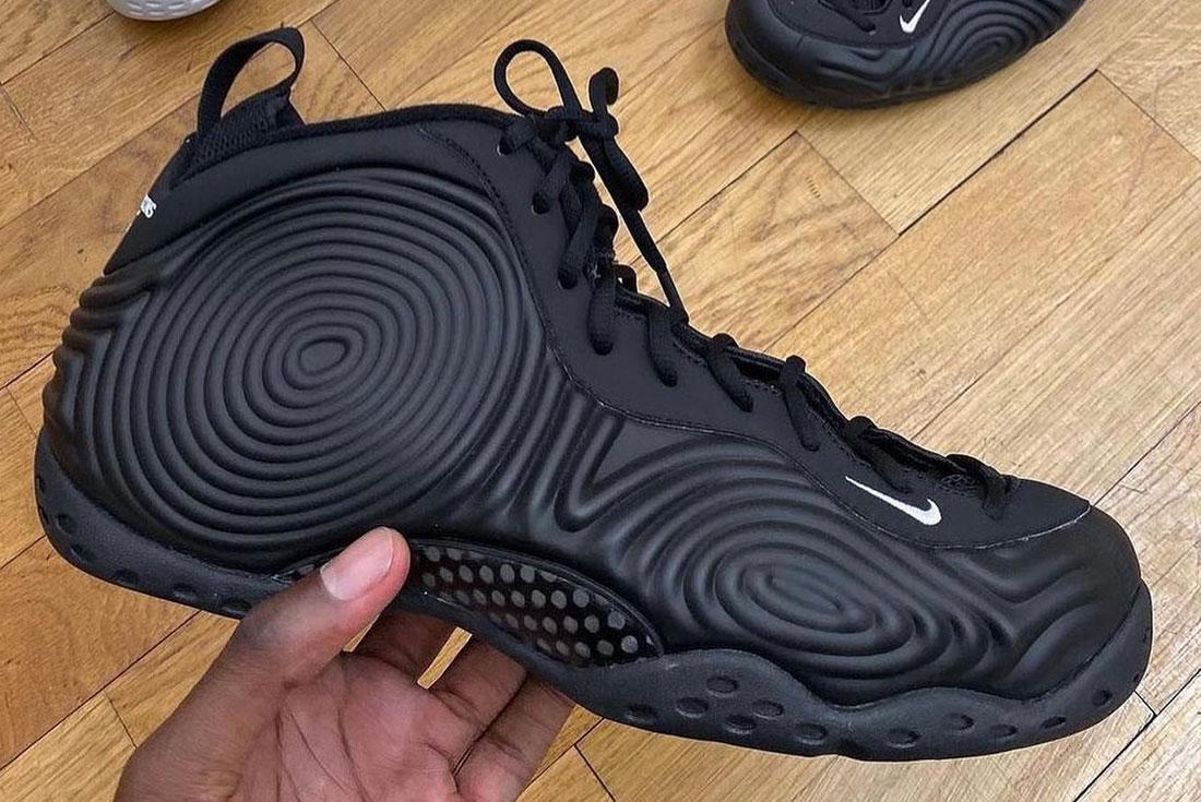 NIKE×COMME des GARÇONS Air Foamposite Closer Look: Comme des
