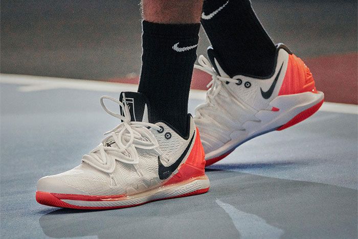 Nick Kyrgios' Nike Zoom Vapor 'Kyrie 5' is a Clean - Freaker