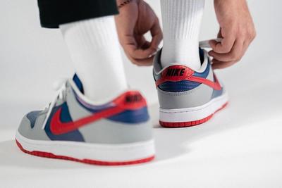 Nike Dunk Low Samba On Foot