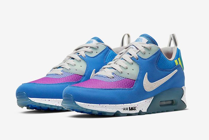 Undefeated Nike Air Max 90 Pacific Blue Cq2289 400 Release Date Official