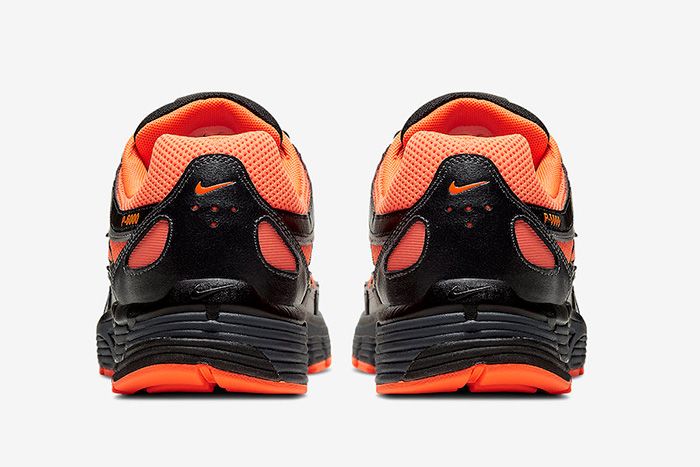Nike P 6000 Total Orange Heel