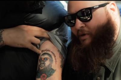 Action Bronson Melbourne Tattoo 1