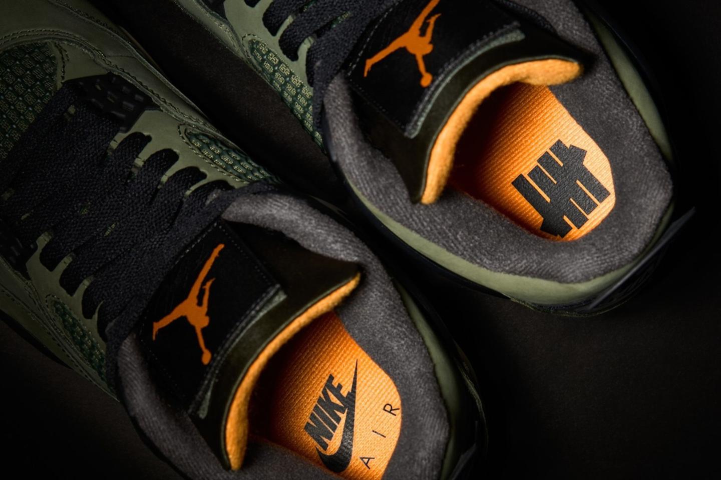 Undefeated x Air Jordan 4