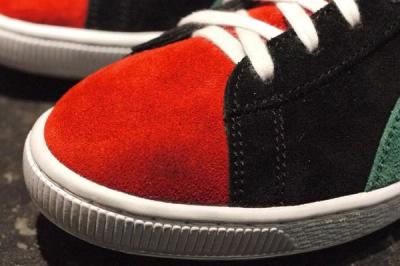 Red Suede Sneaker 1