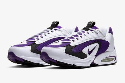 Nike Triax 2 White Purple Quarter