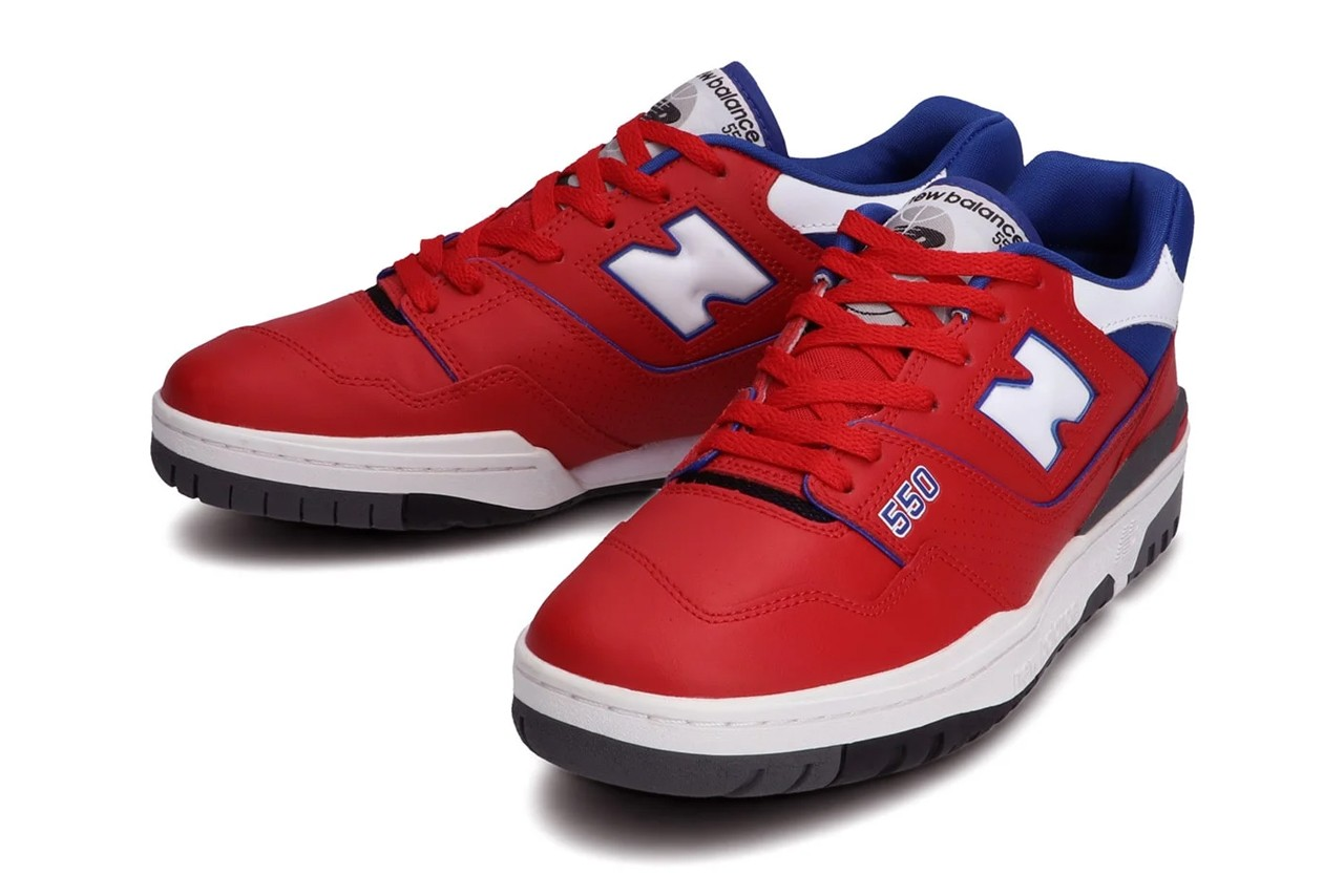 new balance bb550 red