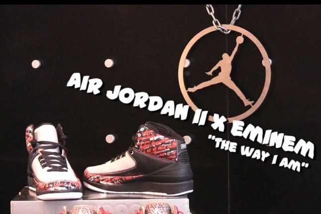Air Jordan 2 Eminem NIke sneakers The Way I Am