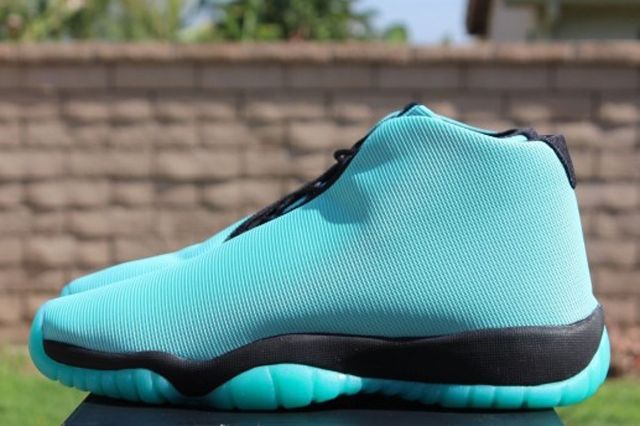 Jordan Future gs bleached turquoise 37.5 37 sneaker popular Neu Schuhe Limited vintage blogger sammler turnschuhe