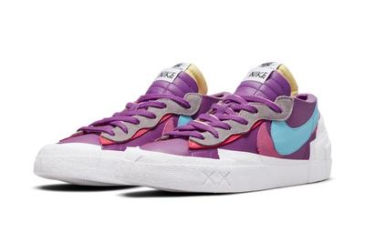 KAWS x sacai x Nike Blazer Low 'Purple'