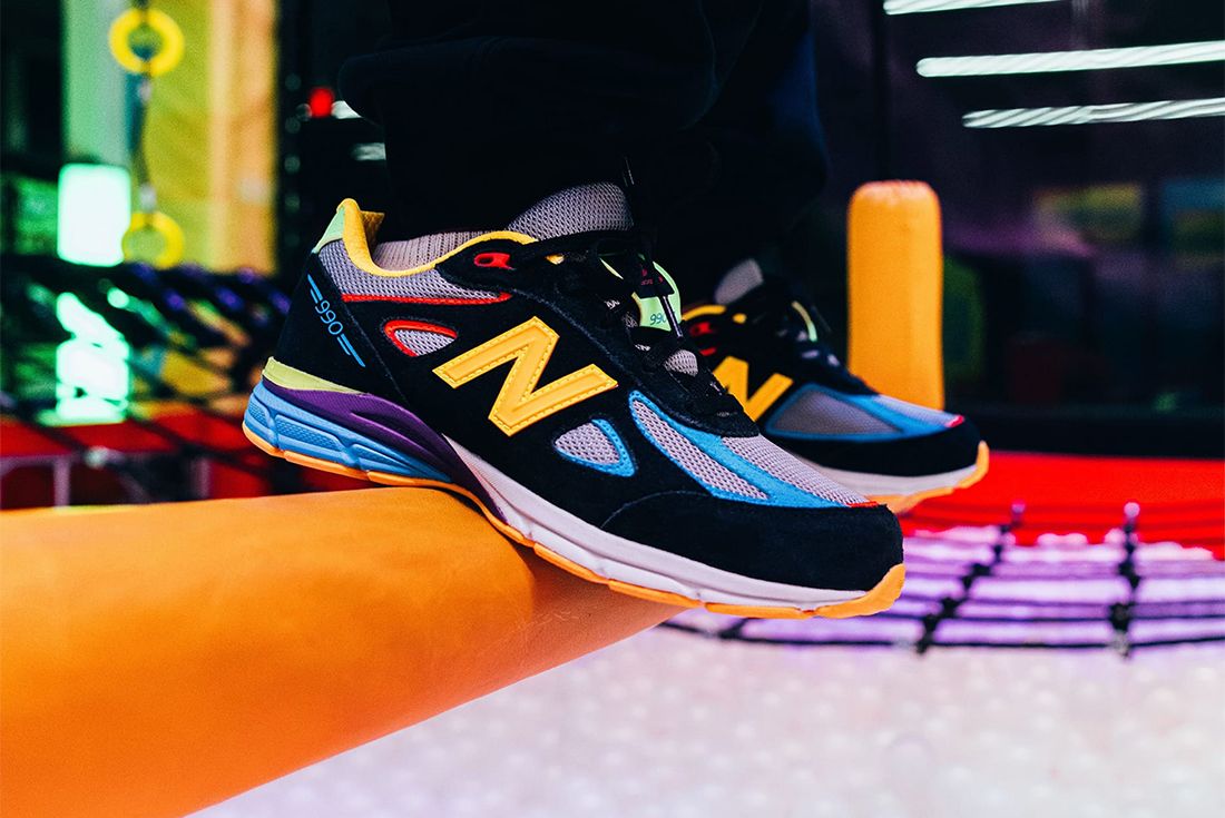 DTLR DMV orders New Balance 990v4