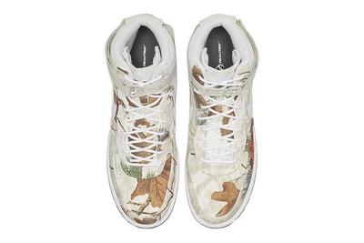 Realtree White Nike Air Force 1 Top