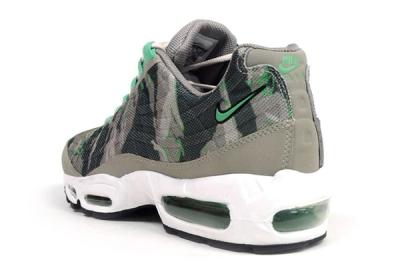 Nike Am95 Prm Tape Green Camo Heel Quarter 1