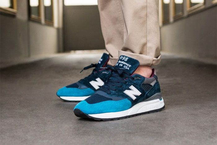New Balance 998 Blue Navy Left