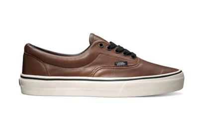 Vans Era Aged Leather Brown Holiday 2012 Side 1