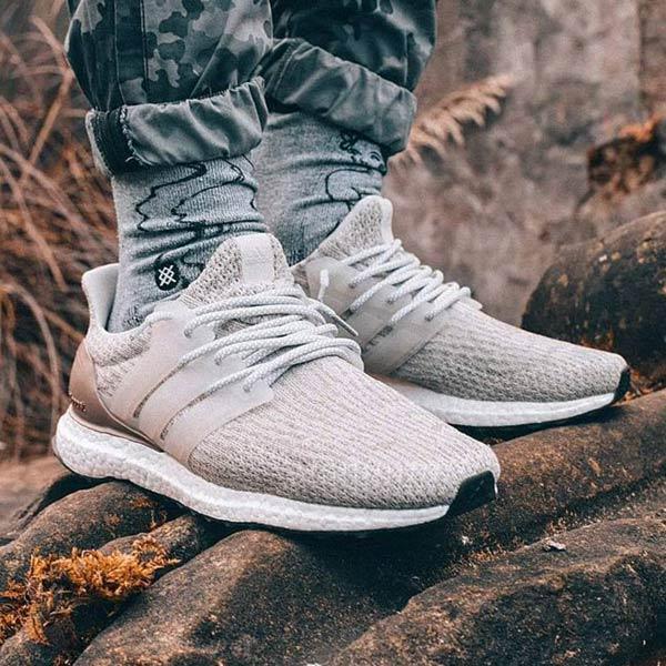 Shoe Ultra Boost Burgundy On Feet Triple Black Ultraboost Lux On