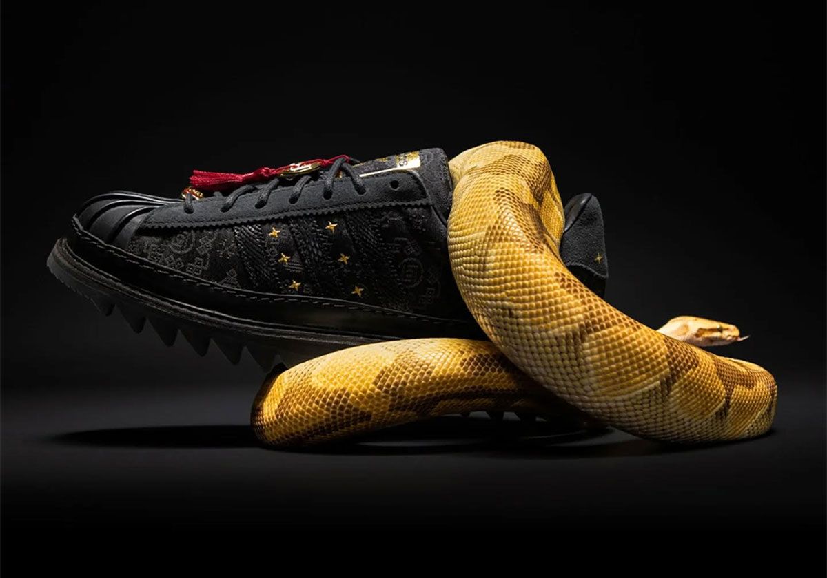 CLOT Dress the adidas Superstar for the 'Year of the Snake CLOT Dress the adidas Superstar for the 'Year of the Snake
