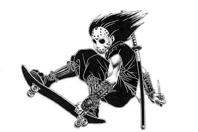 Shohei Otomo Skateboard 1