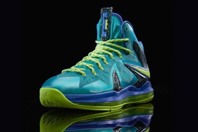 Nike LeBron X Ps Elite Sport Turquoise Releases