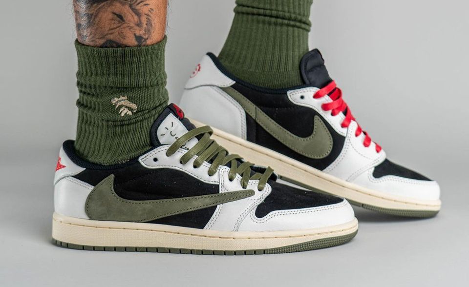 Where to Buy the Travis Scott x Air Jordan 1 Low ‘Olive’ - Sneaker Freaker