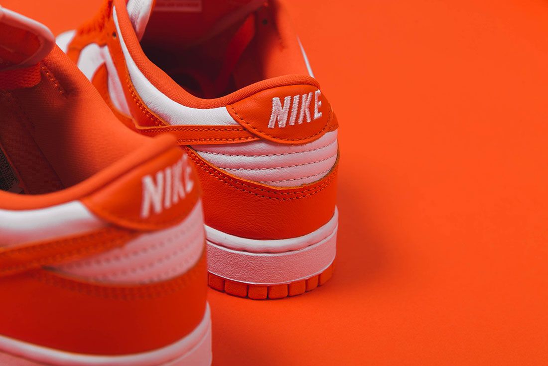 Up There Store Nike Dunk Low Sp White Orange Blaze Heel