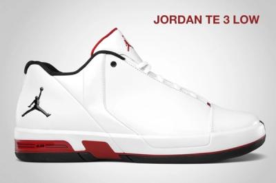 Jordan Te 3 Low Red 1