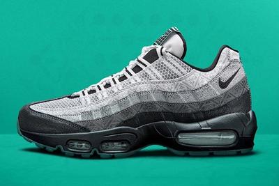 Nike Day Of The Dead Air Max 95 Lateral Side