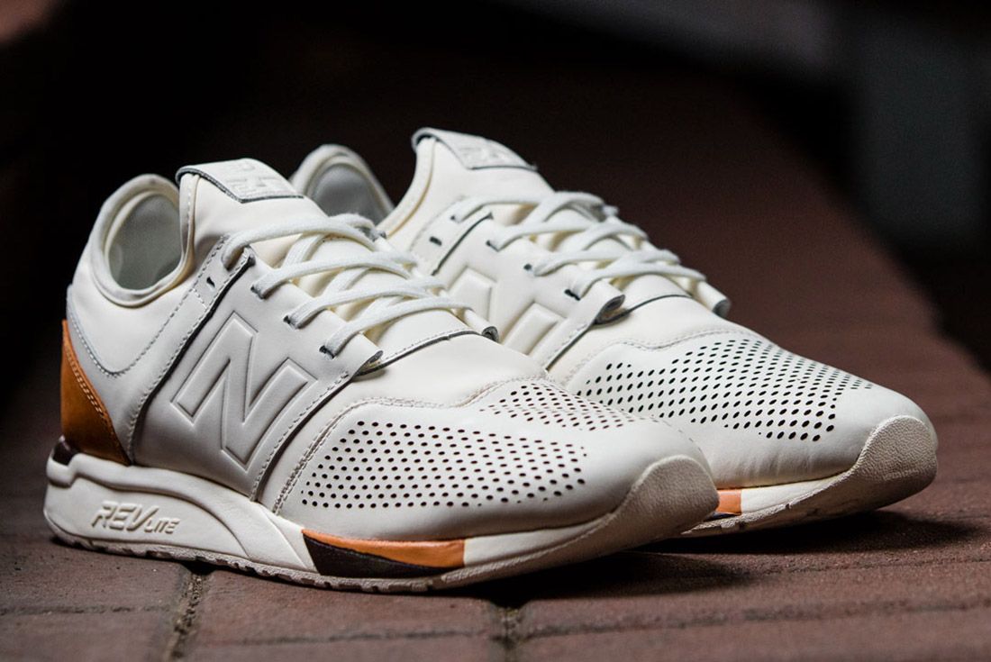 New Balance 247 Lux White Leather 2
