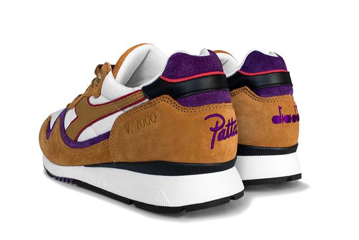 Patta X Diadora V7000 (Honey Mustard) - Sneaker Freaker