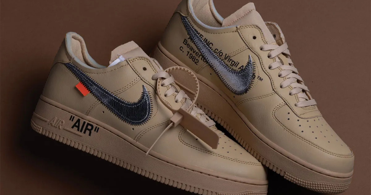 【瓦木千咒】NIKE × Off-White Air Force 1 Off-White x Nike Air Force 1 'Sesame' Surfaces on Stadium