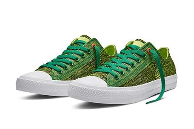 Converse Chuck Taylor All Star Low Open Knit Green 1