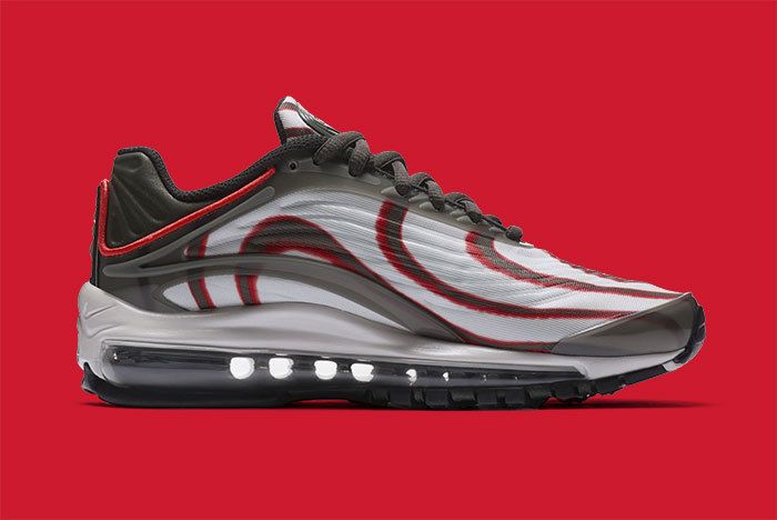Nike Air Max Deluxe Grey Red 4