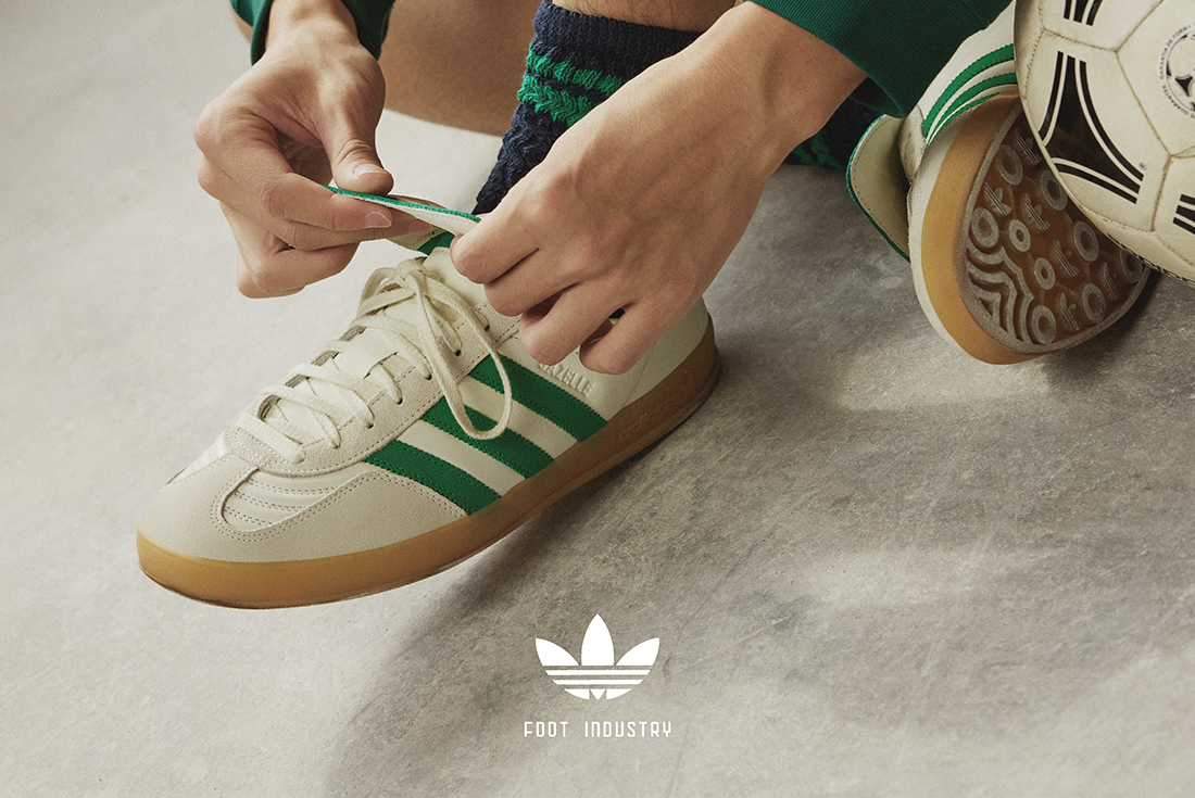 adidas Originals and FOOT INDUSTRY Deliver Four Super-Luxe Gazelles