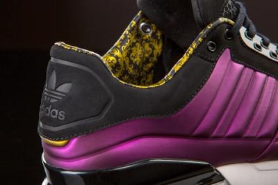 Adidas Originals T Zx Runner Amr Purple Heel Detail 1