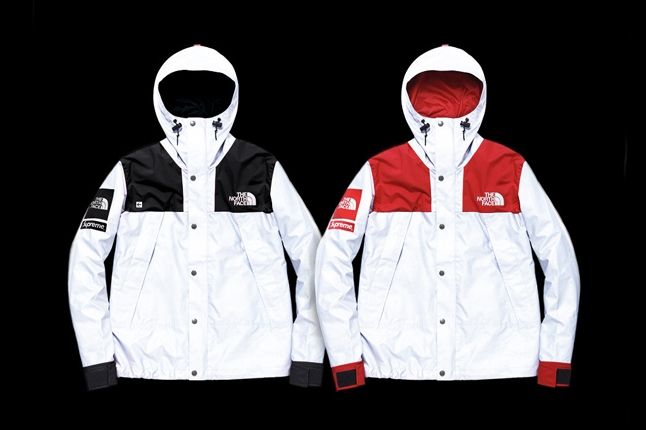 North face store 3m reflective jacket