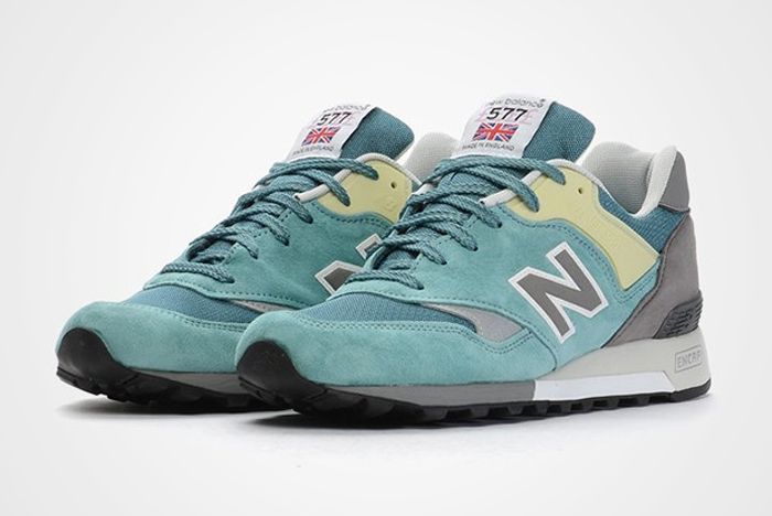 Nb577 Aqua Suede Feature