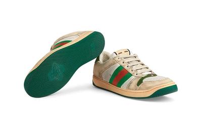 Gucci Distressed Sneakers Gg Canvas Release 8