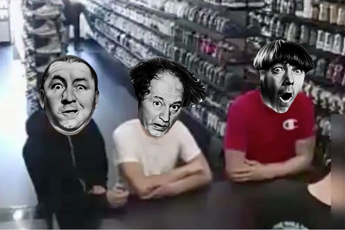 The Three Sneaker Stooges 1