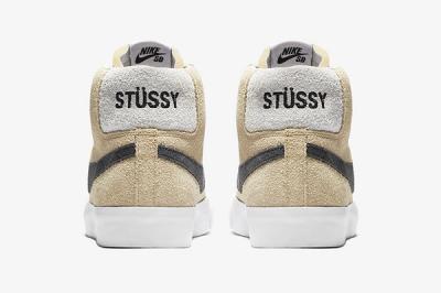 Stussy Nike Sb Blazer Mid Midwest Gold Official 4