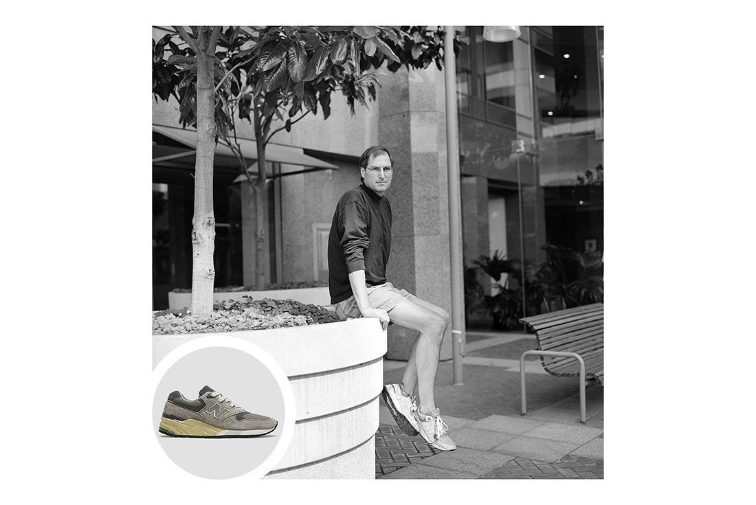 Trainer Spotting Steve Jobs New Balance