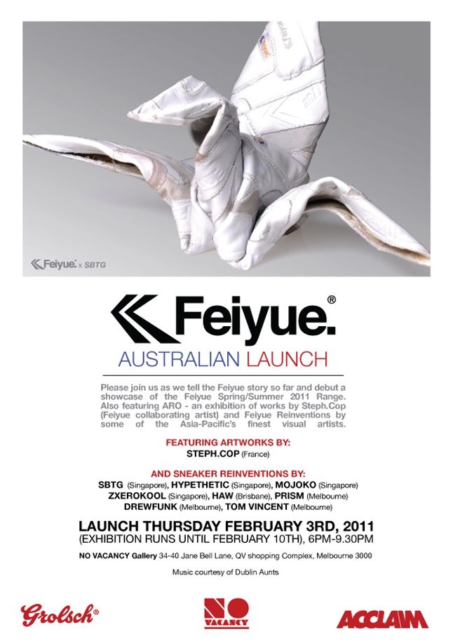 Feiyue Melbourne Launch 1