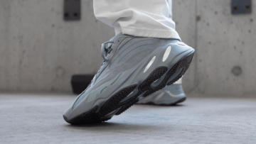 First Look Yeezy BOOST 700 V2 Hospital Blue On Foot Shots Releases