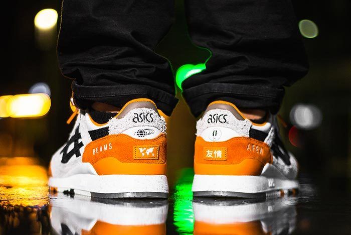 On-Foot Look: Afew x Beams x ASICS GEL-Lyte III 'Orange Koi' - Sneaker