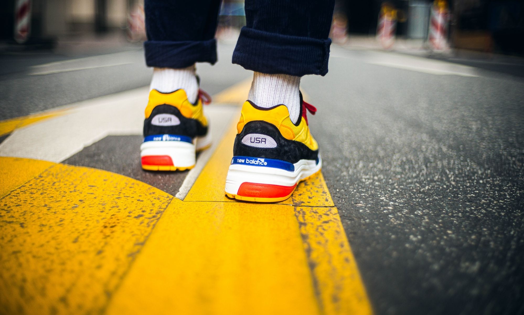 new balance 992 yellow