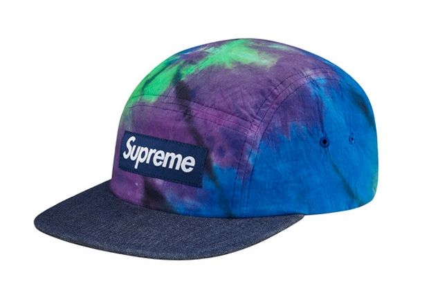 Supreme Tie Dye Camp Caps 1