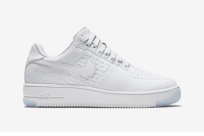 Nike Air Force 1 Low Flyknit White On White12