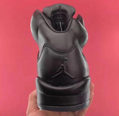 Air Jordan 5 Premium Triple Black4