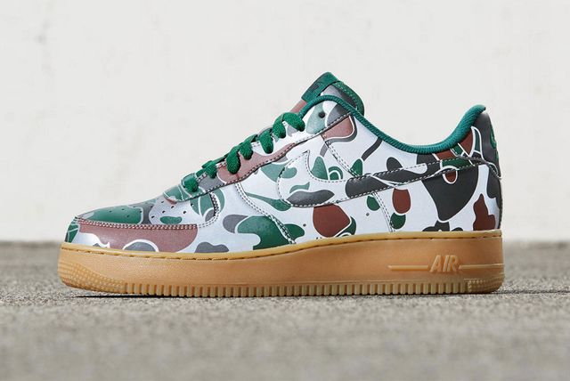 nike air force 1 low reflective camo