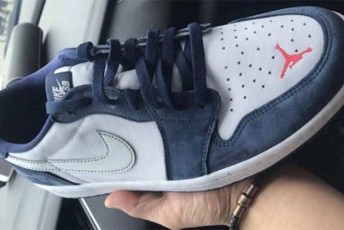 sb x air jordan i low midnight navy